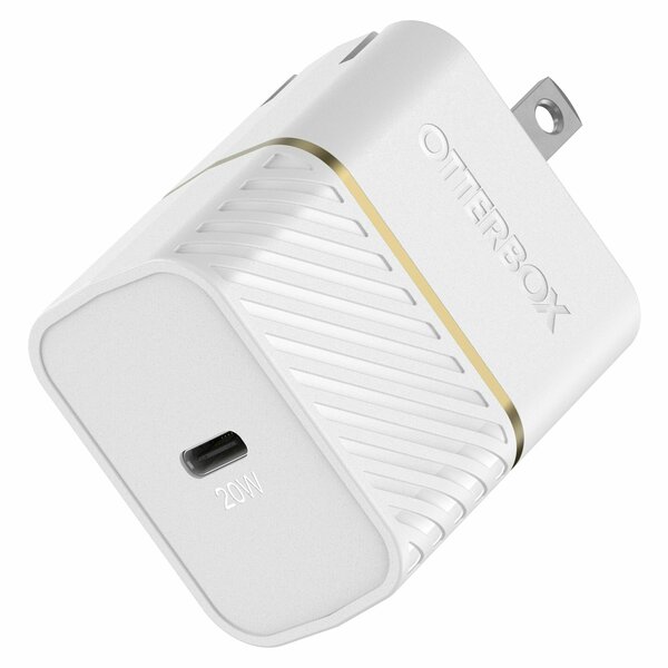 Otterbox Usb C Pd Wall Charger 20w, Cloud Dust 78-80628